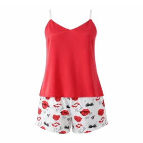 تاپ شورت ساتن برند مایلا کد 8028