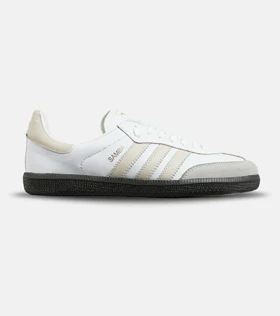 کفش کتانی مردانه و زنانه سفید کرم مشکی ADIDAS Samba