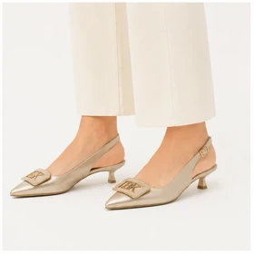 کفش مجلسی زنانه پاشنه‌دار 3 سانت مدل 400326_ sandal valentino