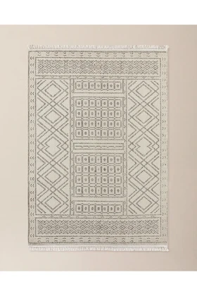 فرش ماشینی رانفورس Madame Coco مدل Foison - کرم