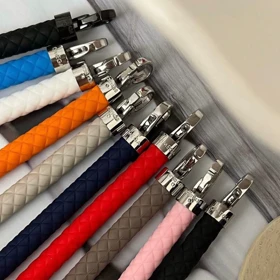 دستبند امگا چرمی