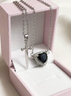 ست گردنبند قلب🖤