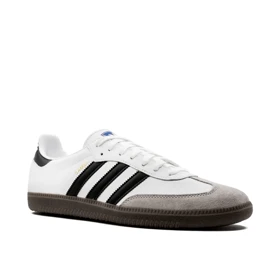کتانی آدیداس سامبا سفید مشکی adidas Samba OG White Black