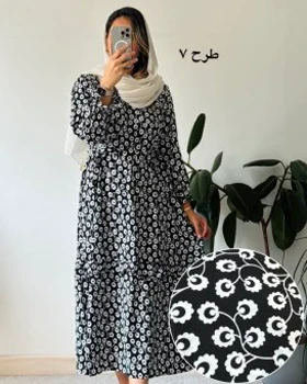 پیراهن مانتویی نارین 5