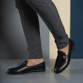 کفش کالج مازراتی مردانه مشکی مدل M372