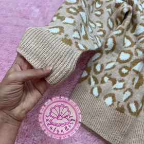 جامپر بافت پلنگی (اسمارا)