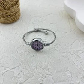 ساعت مچی زنانه طرح کاسیو با بند مفتولی ظریف