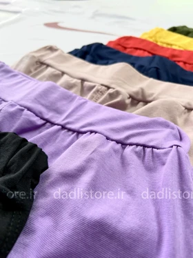 ست تیشرت و شورتک راحتی نخی