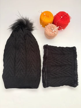 کلاه و شال اسپرت زمستانی جدید