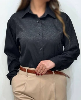 بلوز جلو دکمه مدل رزا کد 50205