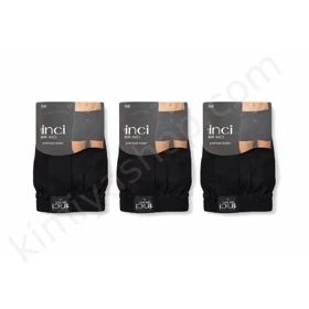 شورت مردانه پادار برینچی (Bir Inci) ترک نخ پنبه‌ای – پک 3 عددی