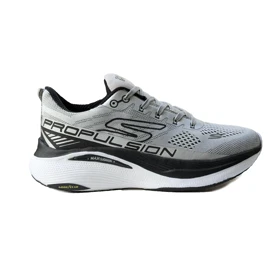 کتانی اسپرت ورزشی مردانه مدل اسکیچرز Skechers رنگ نقره‌ای کد 51456