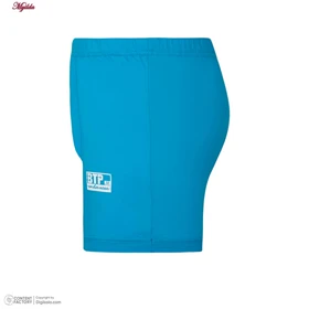 شورت پادار مردانه برهان تن پوش مدل پنبه‌ای آبی فیروزه ای کد 1004