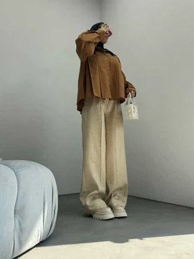 شومیز پشت برش‌دار