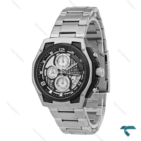 ساعت نیوی فورس NF8051 مردانه سه موتوره نقره ای NaviForce-8633-G