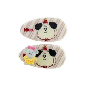 گیره مو دخترانه مدل سگ