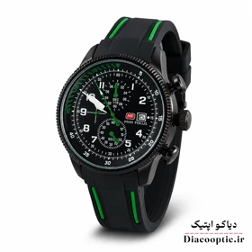 ساعت مچی مردانه اورجینال موتور ژاپنی برند مینی فوکوس سه موتور مدل Mf0379G.05 بند رابر