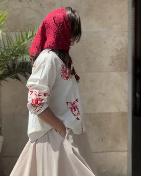 شومیز گلدوزی