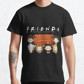 تیشرت friends طرح لوگوی فرندز کد 88648
