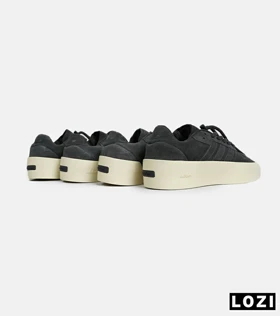کفش کتانی مردانه مشکی کرم ADIDAS X Fear of God Athletics ’86 Lo Clay
