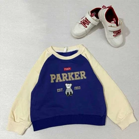 بلوز بچه گانه دورس PARKER آستین کرم