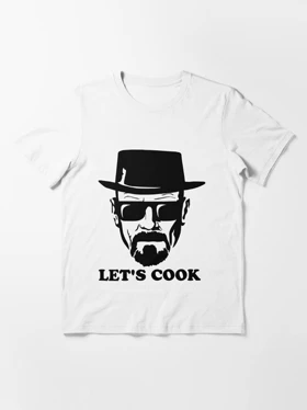 تیشرت breaking bad | تیشرت برکینگ بد طرح Walter Let's Cook کد 106121