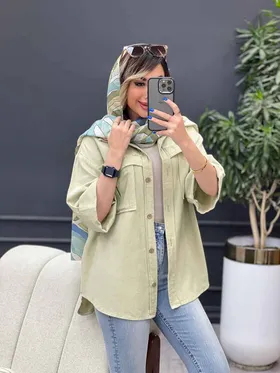 مانتو جیب پیله ریش دار