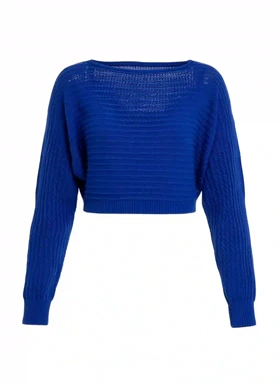 بافت کراپ بیسیک زنانه رزمری مدل Rose Merry CL3257