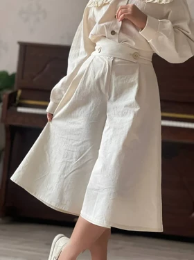 دامن شلواری جلو پیله