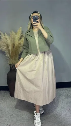 کت و سارافون زنانه لینن