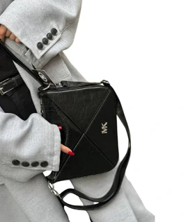 کیف دوشی زنانه مشکی MK