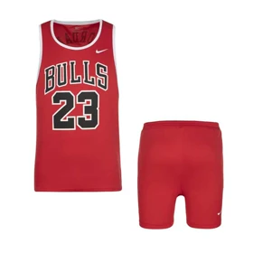 ست رکابی و شلوارک ورزشی شیکاگو بولز مدل PY-BULLS 23 قرمز