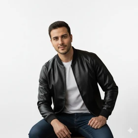 کاپشن چرم مردانه مدل Artim ویژه