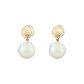 گوشواره زنانه میخی مدل مروارید دار