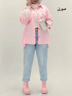 3565-مانتو کتان پیکو (ایراد دار)