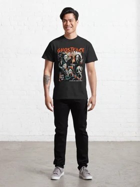 تیشرت Nightmare Before Christmas طرح Scream Splatter