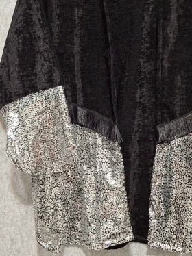 کت مخمل پولکی