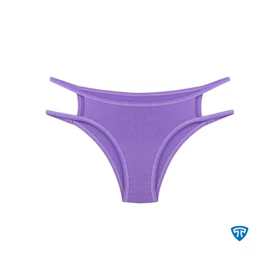 شورت زنانه ضدحساسیت مودال تاپیک بسته تک عددی بنفش مدل پارمیس