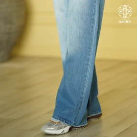 شلوار جین زنانه مدل بگ -A1