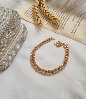 دستبند کارتیه قفل ملوانی ژوپینگ