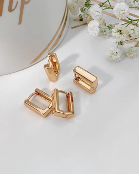 گوشواره ظریف مستطیل ژوپینگ