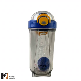 شیکر ورزشی Eyun طلقی 450 میلی لیتری کد 683 (آبی)