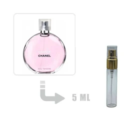 دکانت عطر ادکلن شنل چنس اوتندر زنانه-چنل چنس اوتندر ادوتویلت 5 میل اصلی Chanel Chance Eau Tendre EDT for Woman 5ml