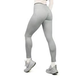 لگ سیملس ورزشی زنانه جیم شارک مدل 4H0273 طوسی روشن