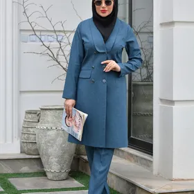 مانتو و شلوار اداری مدل جلوه کد 80286