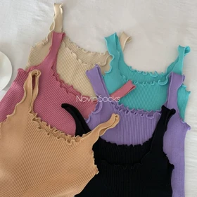 تاپ نیم‌تنه کبریتی طرح ارغوان