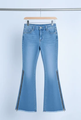 شلوار دمپا کنار زیپ