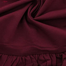 ست نیم‌تنه و شلوار زنانه کوزا زرشکی مدل 9154