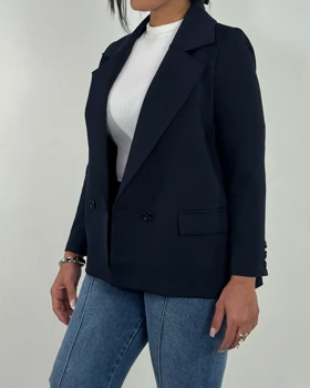 کت جیب پاکتی کج راه کد 100174 (مشکی)