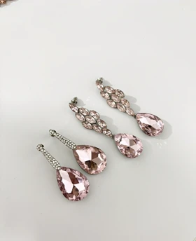 گوشواره فشن مجلسی تمام نگین886